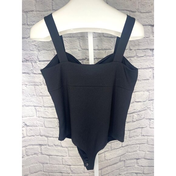 House of Harlow 1960 Body Suit One Piece Black Color Size Large - Picture 2 of 9